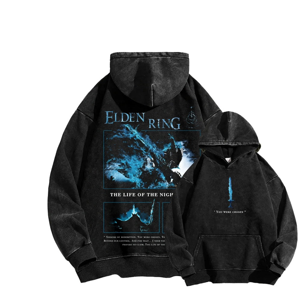 Elden Ring Unisex Washed Hoodie 2602010997