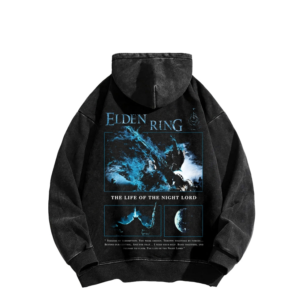 Elden Ring Unisex Washed Hoodie 2602010997