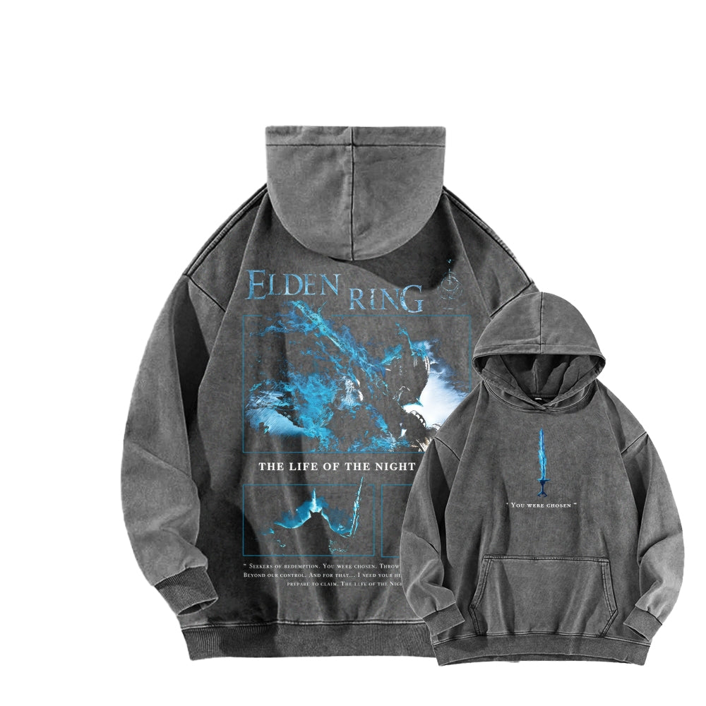 Elden Ring Unisex Washed Hoodie 2602010997