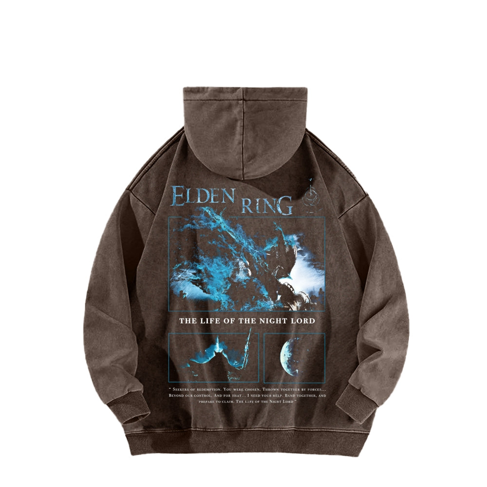 Elden Ring Unisex Washed Hoodie 2602010997