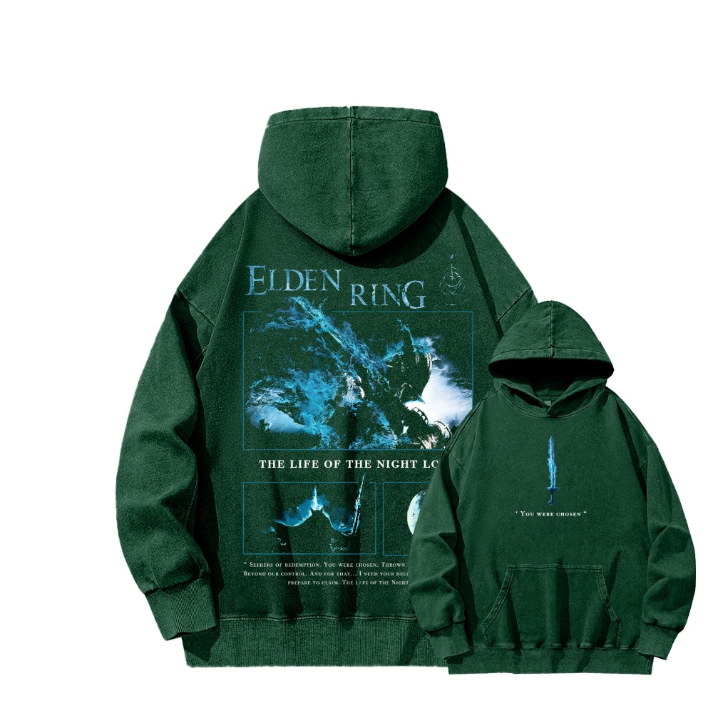 Elden Ring Unisex Washed Hoodie 2602010997