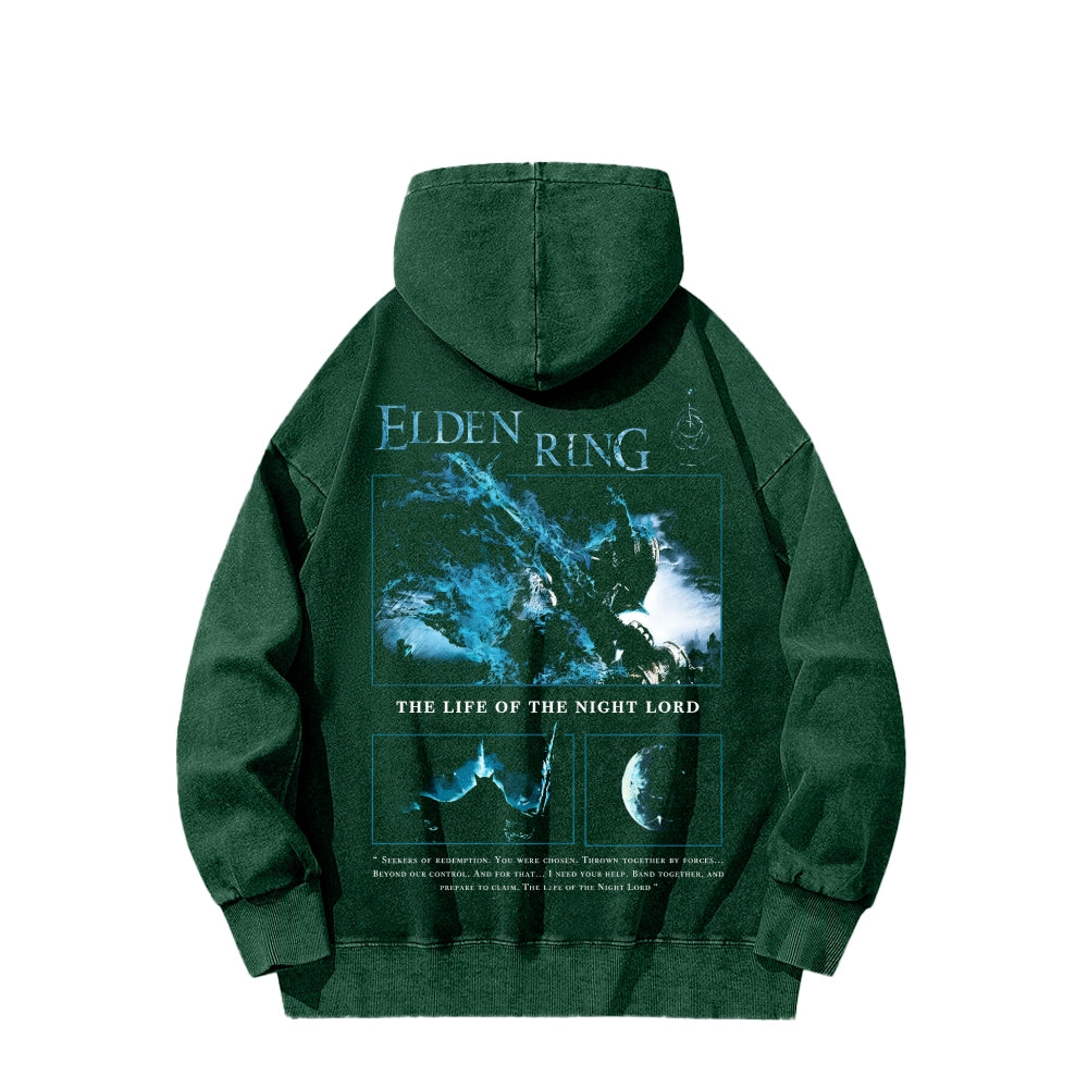 Elden Ring Unisex Washed Hoodie 2602010997
