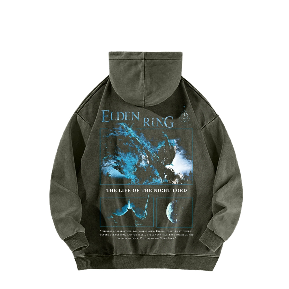 Elden Ring Unisex Washed Hoodie 2602010997