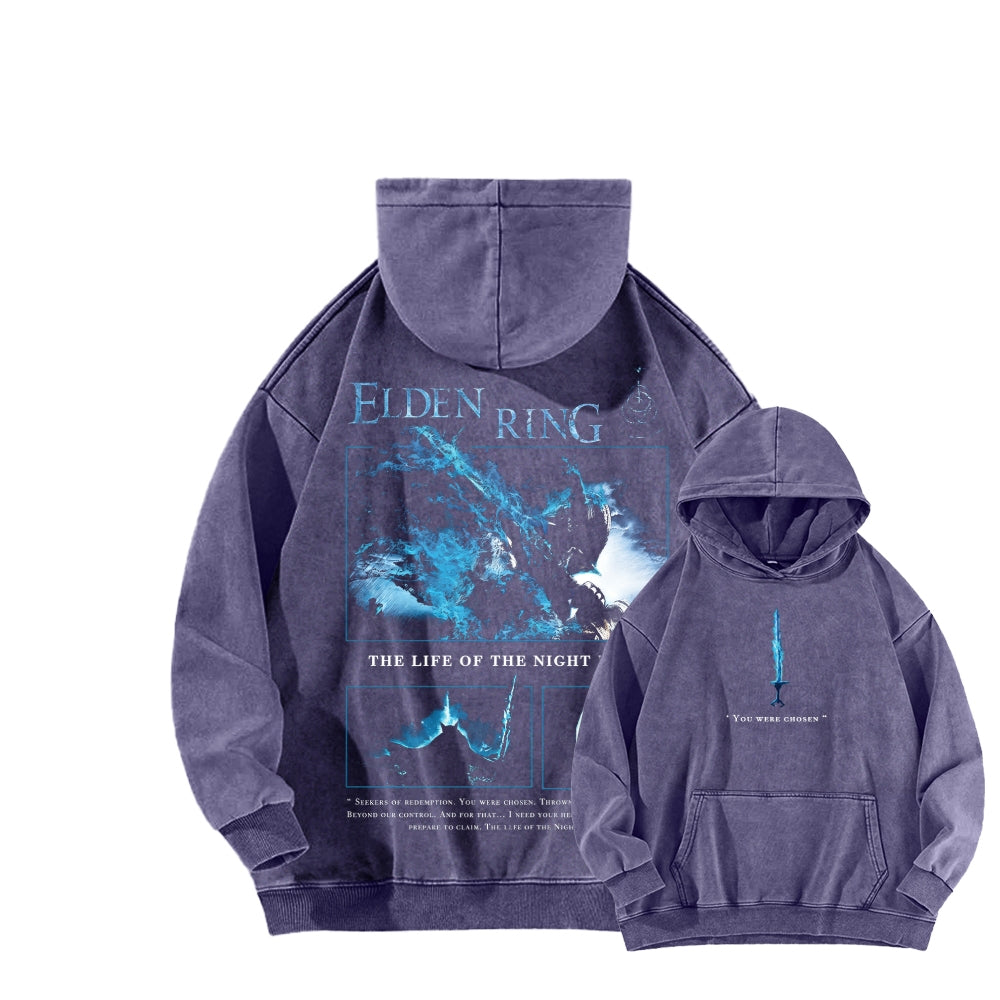 Elden Ring Unisex Washed Hoodie 2602010997