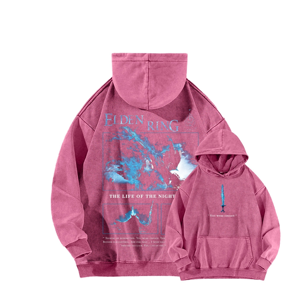 Elden Ring Unisex Washed Hoodie 2602010997