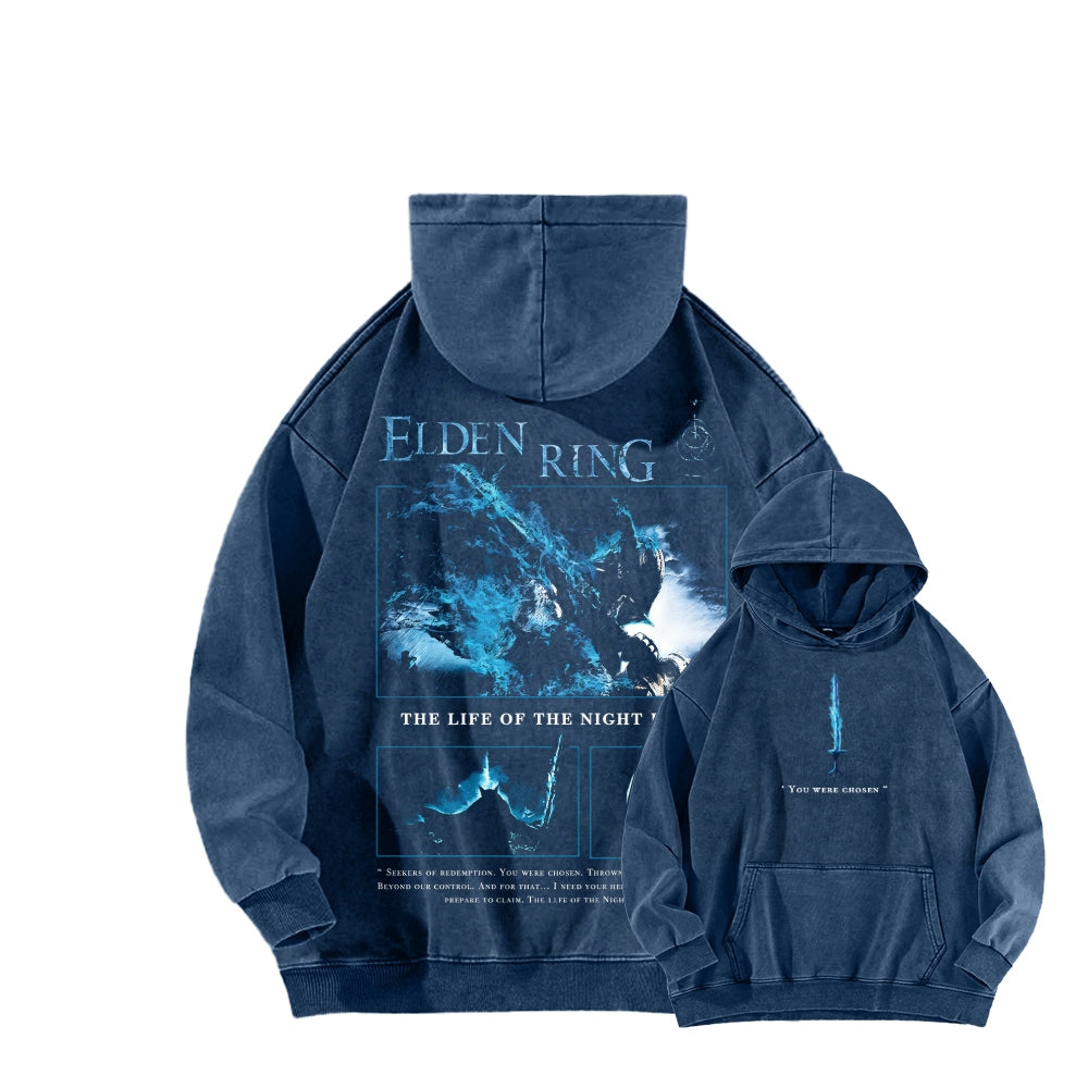 Elden Ring Unisex Washed Hoodie 2602010997