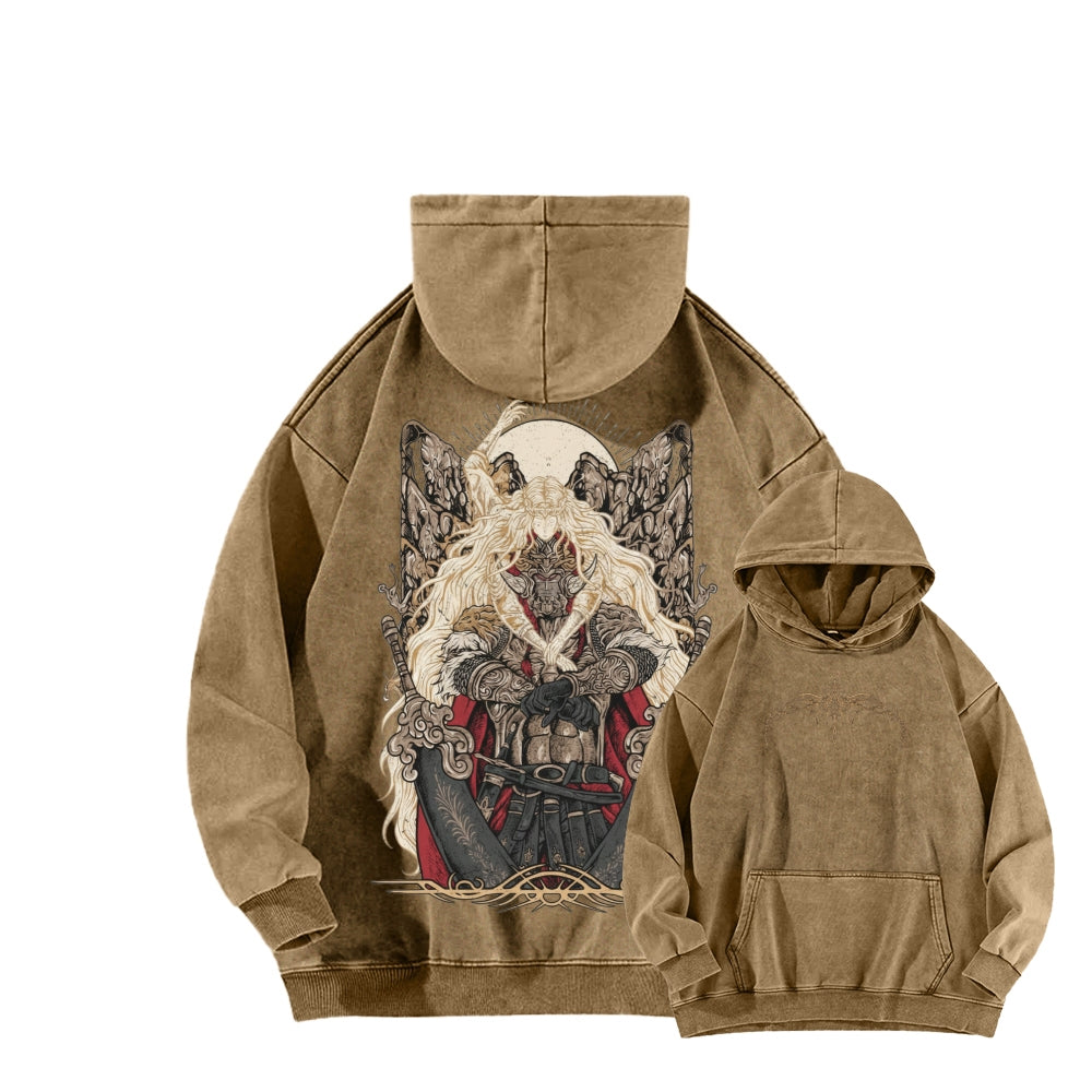 Elden Ring Unisex Washed Hoodie 2602010999