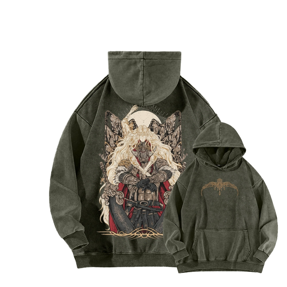 Elden Ring Unisex Washed Hoodie 2602010999