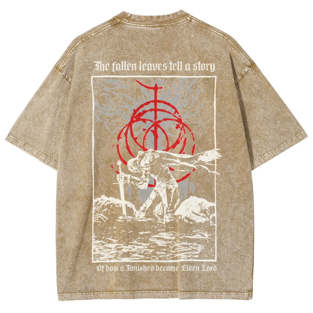 Elden Ring Unisex Fit Washed T-Shirt 2602011007