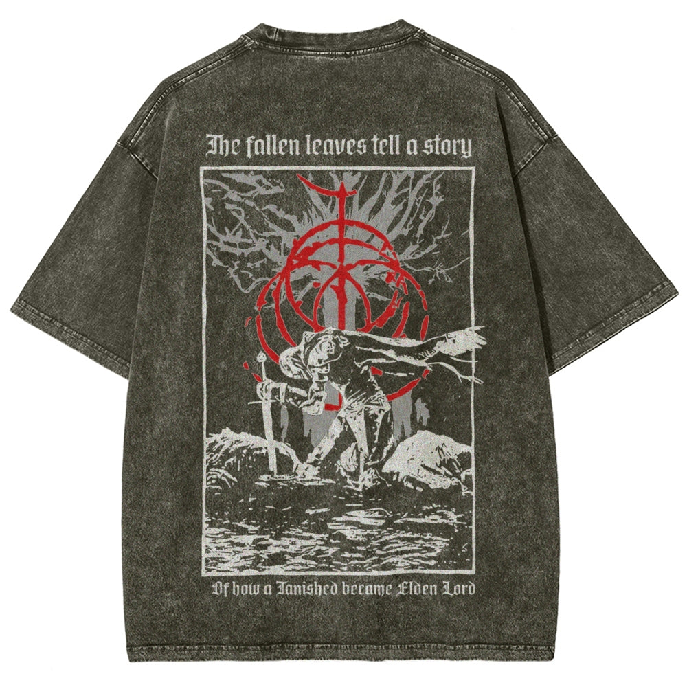 Elden Ring Unisex Fit Washed T-Shirt 2602011007
