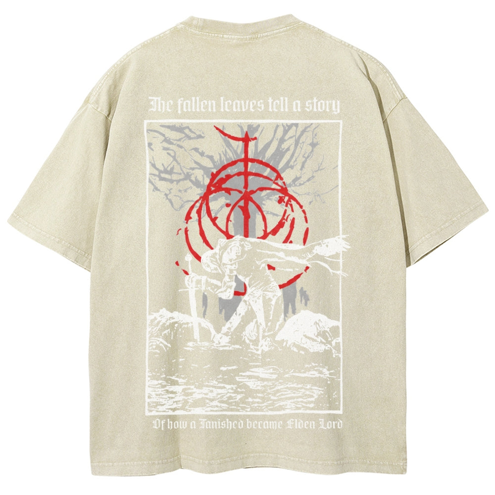Elden Ring Unisex Fit Washed T-Shirt 2602011007