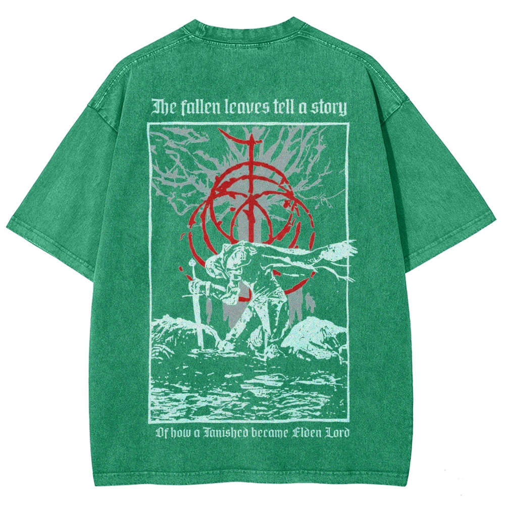 Elden Ring Unisex Fit Washed T-Shirt 2602011007