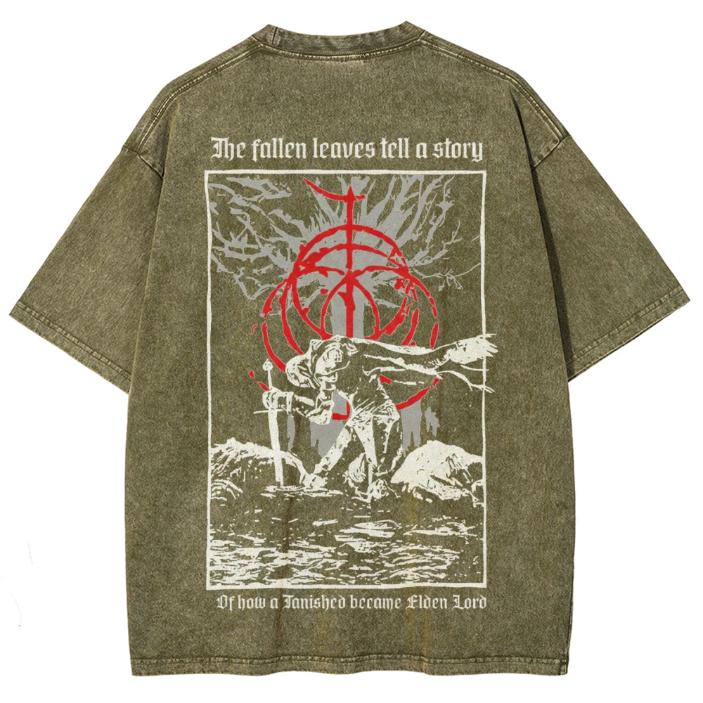 Elden Ring Unisex Fit Washed T-Shirt 2602011007