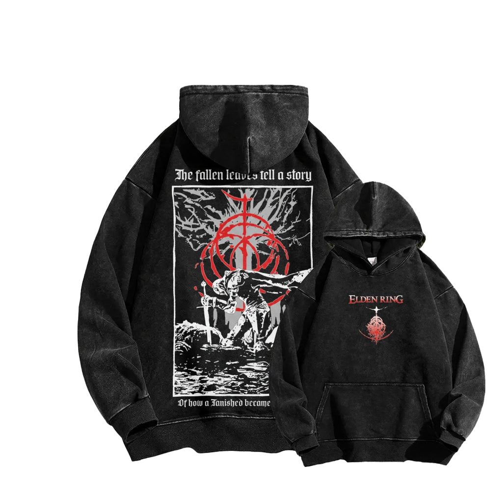Elden Ring Unisex Washed Hoodie 2602011010