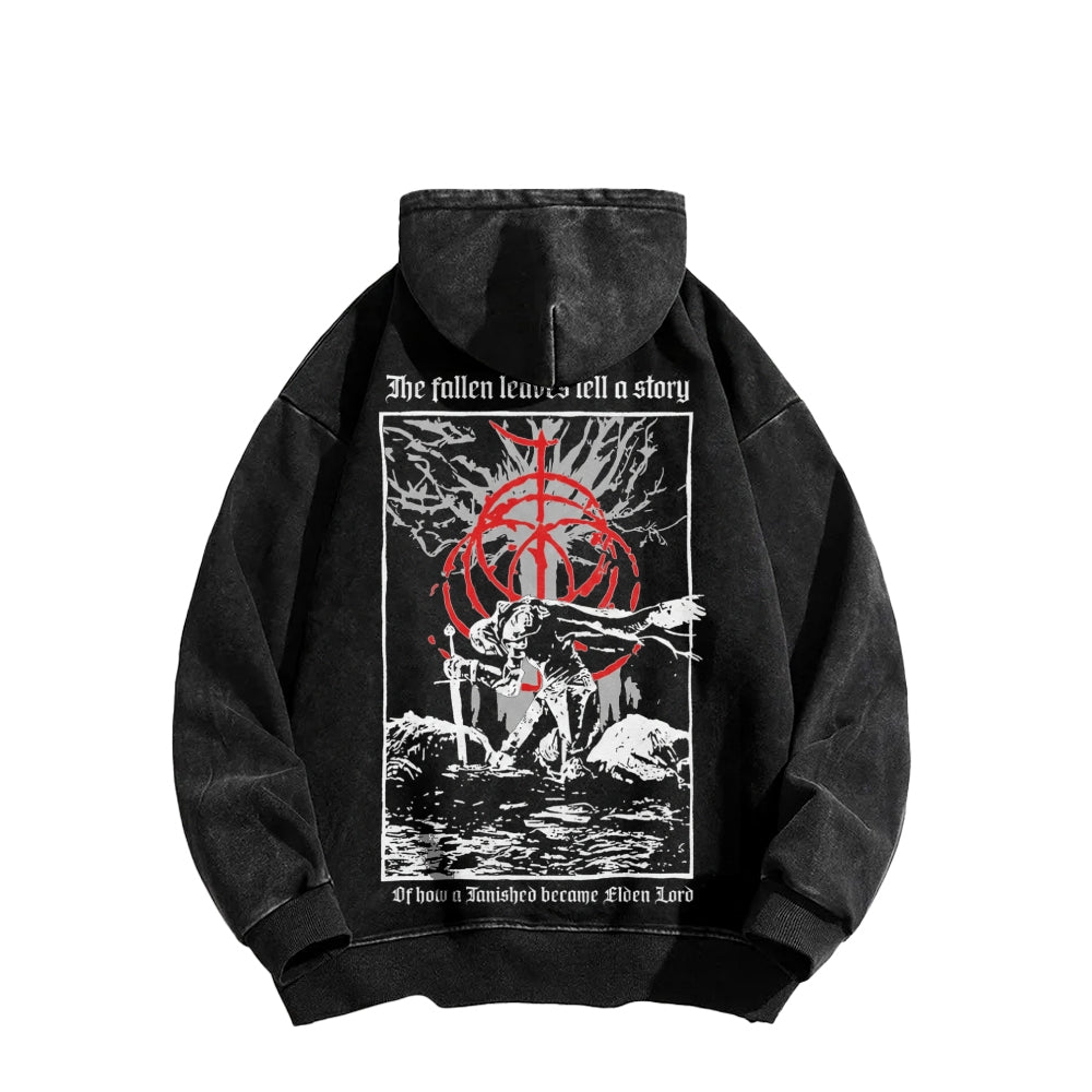 Elden Ring Unisex Washed Hoodie 2602011010