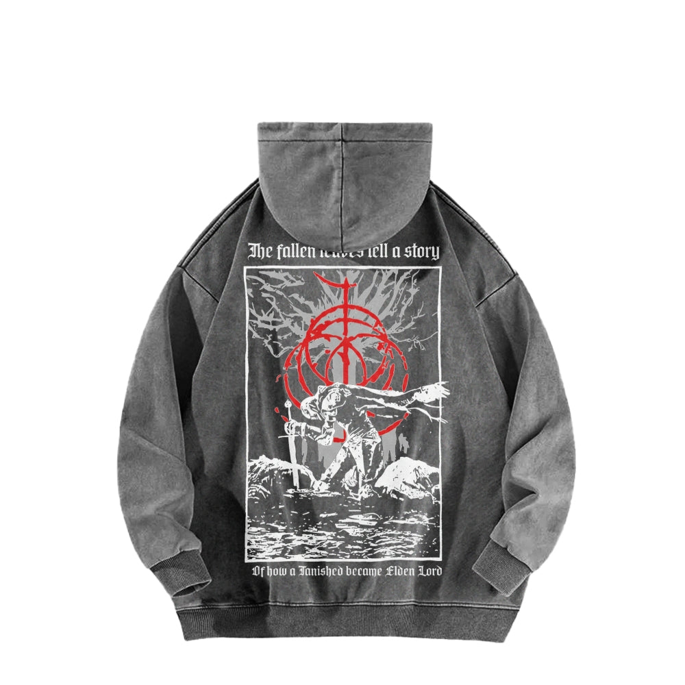 Elden Ring Unisex Washed Hoodie 2602011010