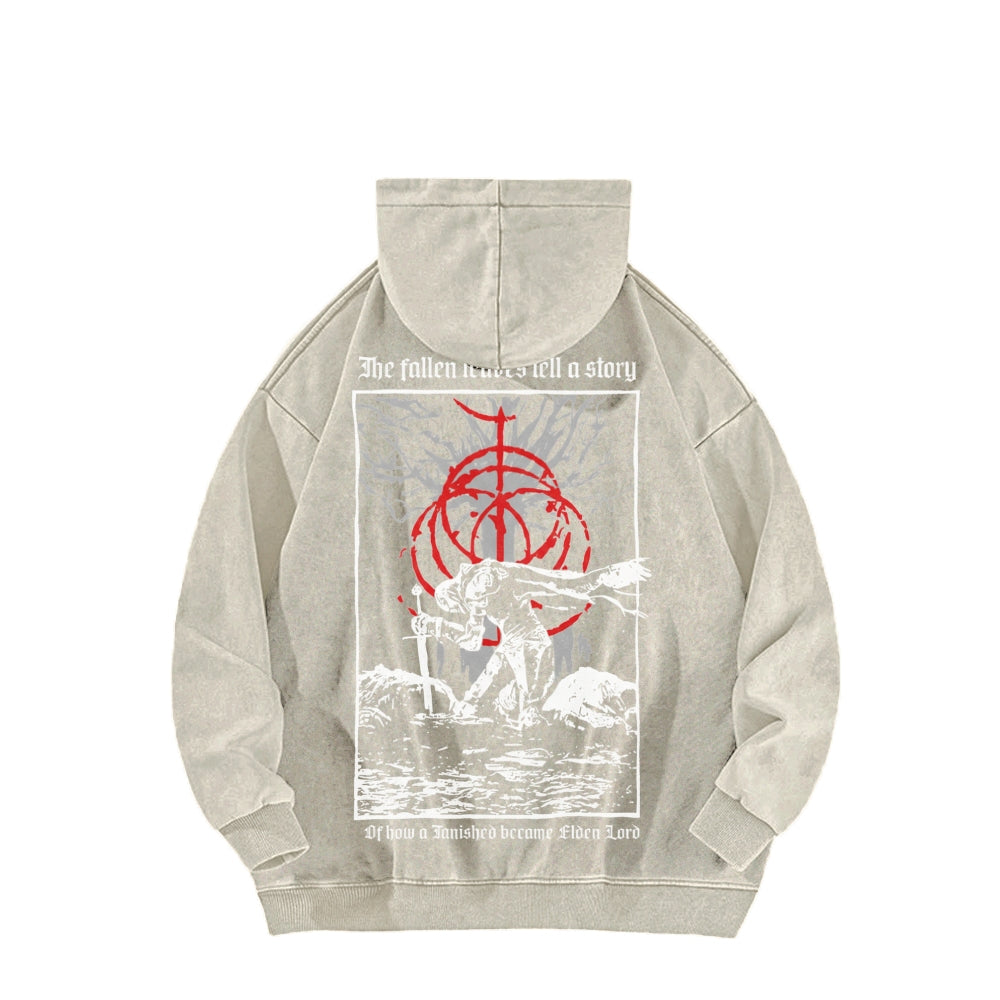 Elden Ring Unisex Washed Hoodie 2602011010