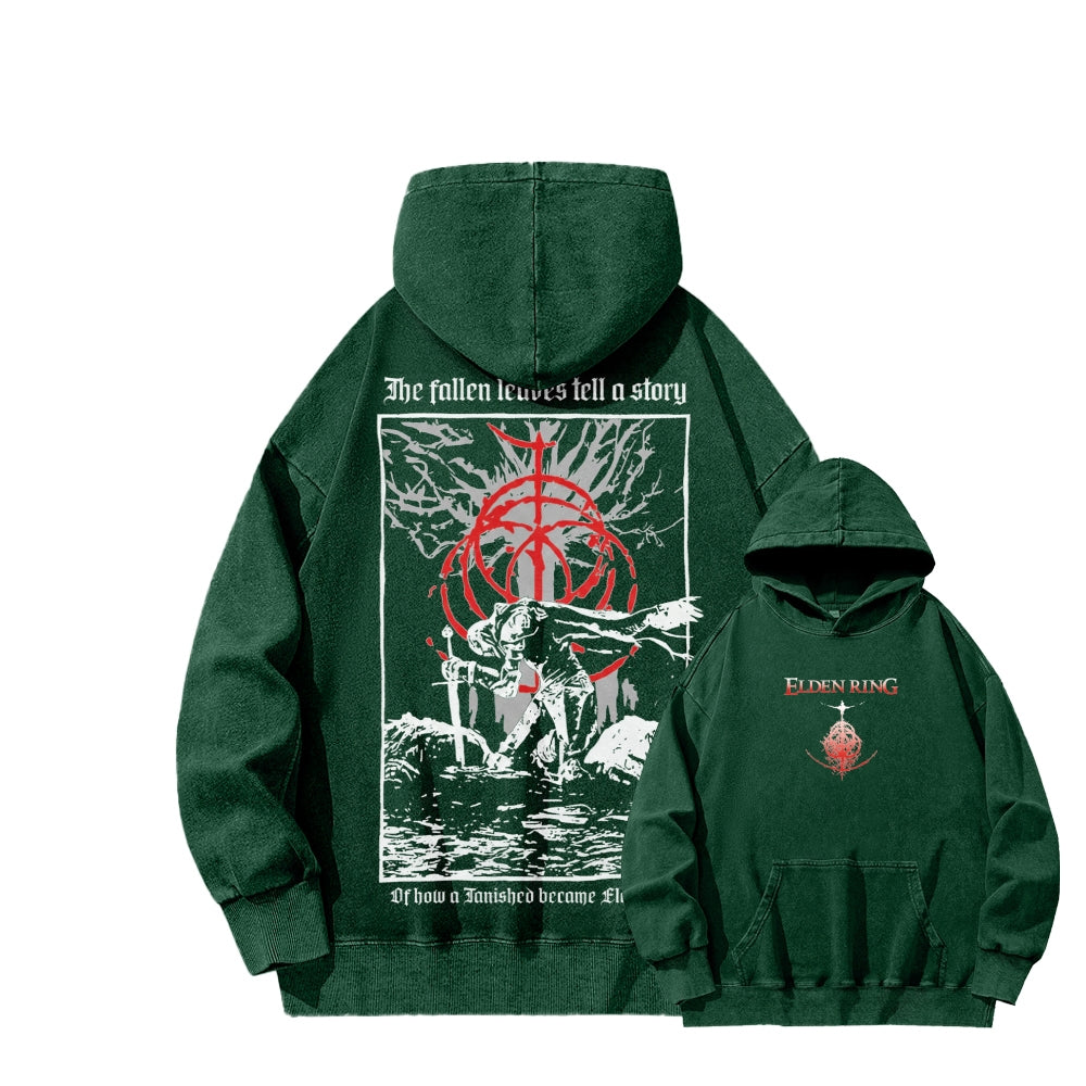 Elden Ring Unisex Washed Hoodie 2602011010