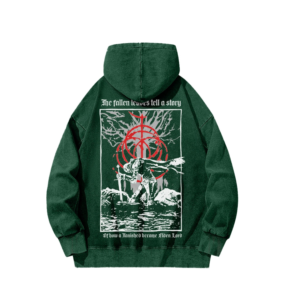 Elden Ring Unisex Washed Hoodie 2602011010