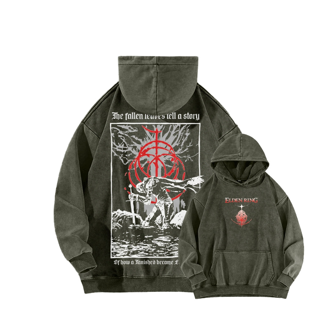 Elden Ring Unisex Washed Hoodie 2602011010