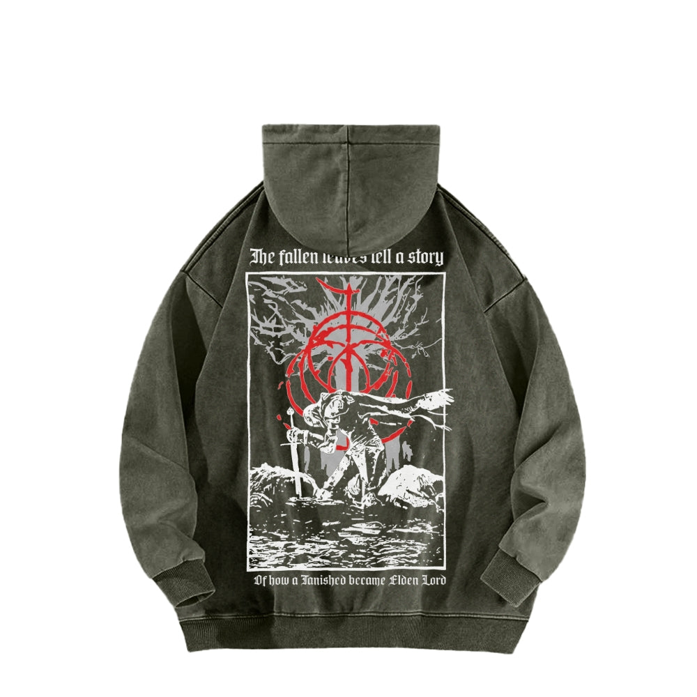 Elden Ring Unisex Washed Hoodie 2602011010