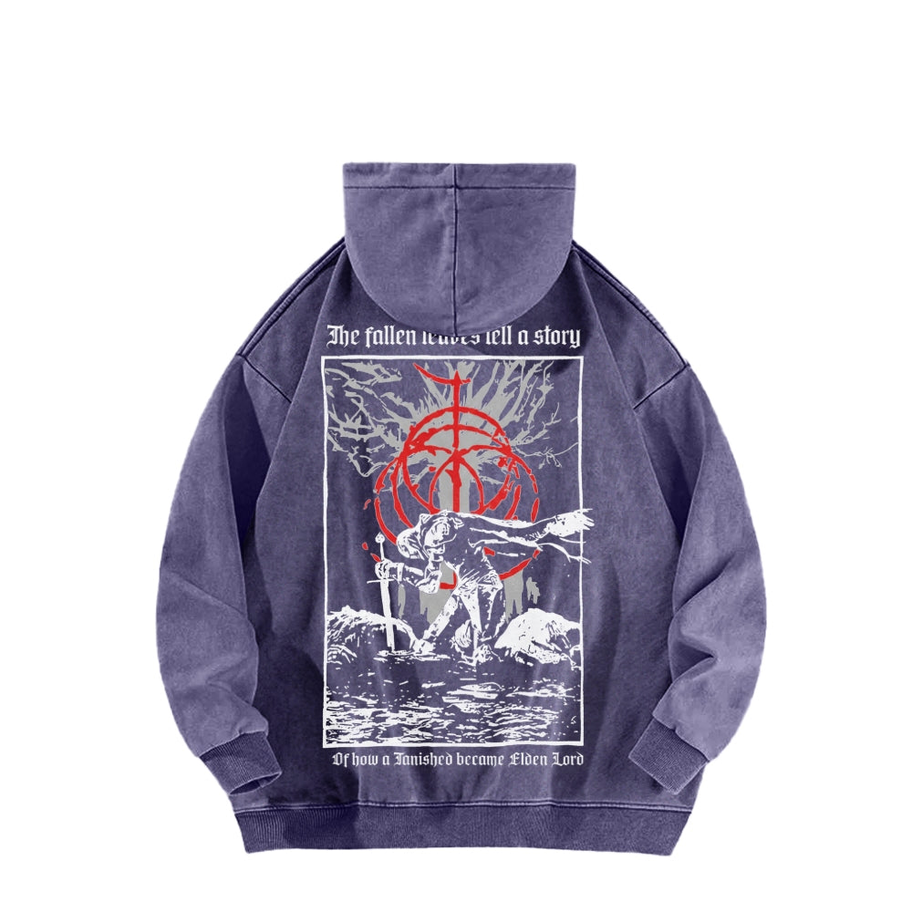 Elden Ring Unisex Washed Hoodie 2602011010