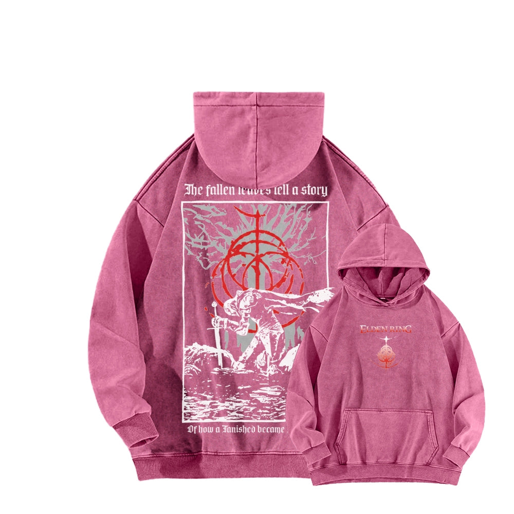 Elden Ring Unisex Washed Hoodie 2602011010