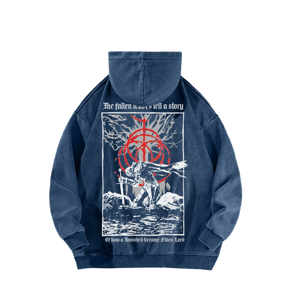 Elden Ring Unisex Washed Hoodie 2602011010