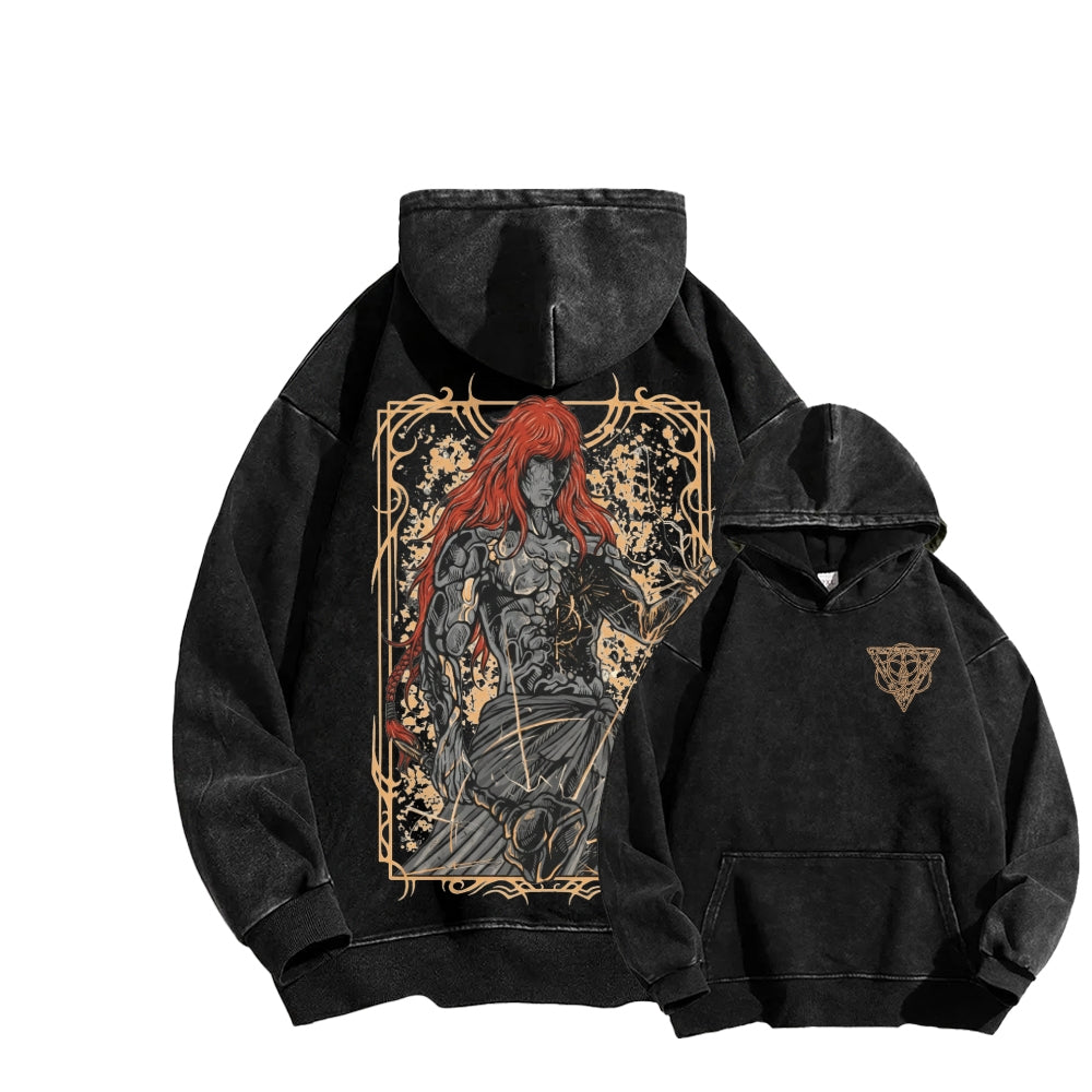 Elden Ring Unisex Washed Hoodie 2602011011