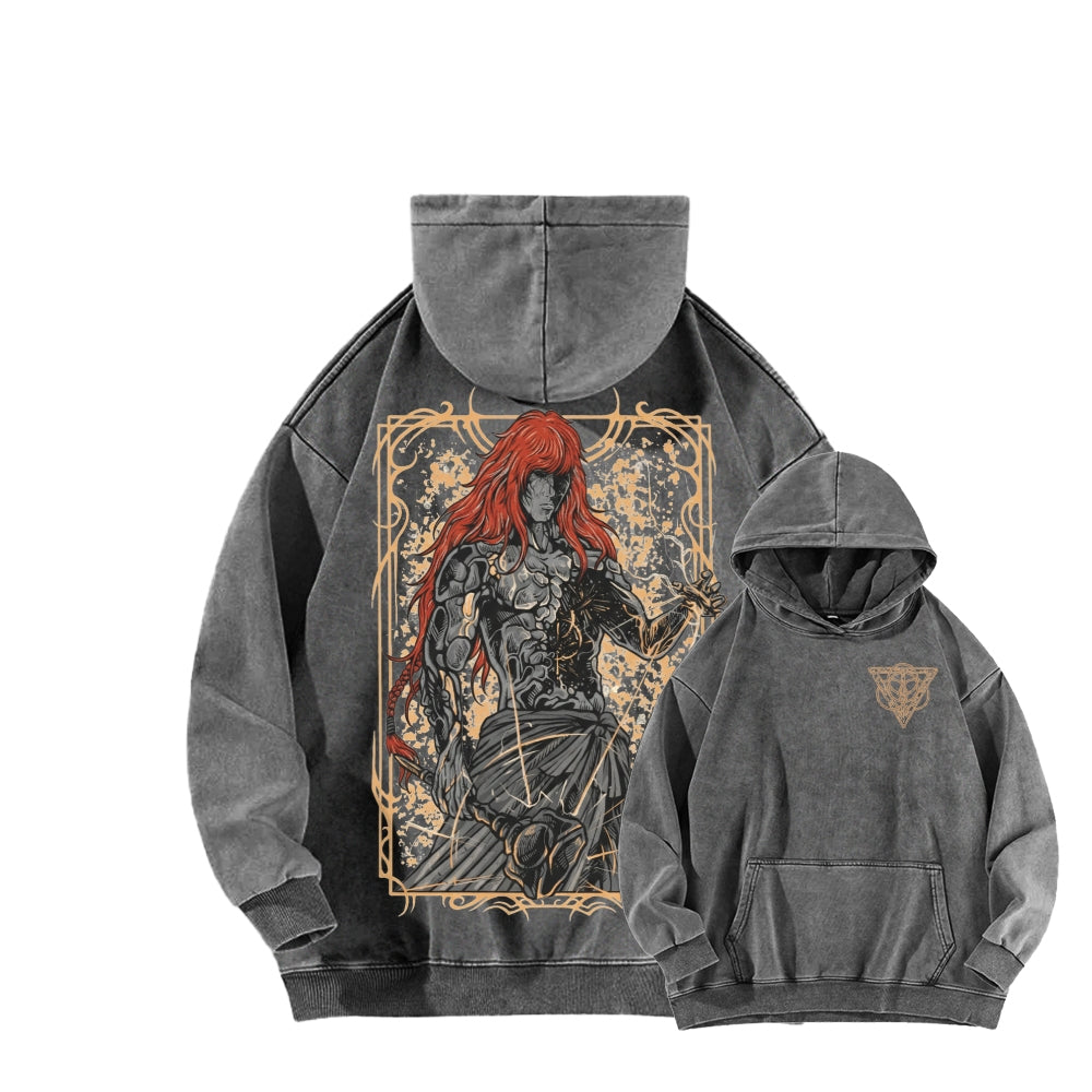 Elden Ring Unisex Washed Hoodie 2602011011
