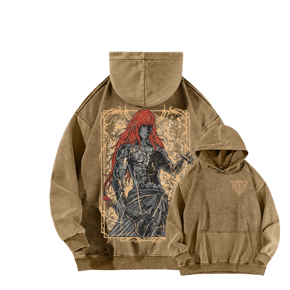 Elden Ring Unisex Washed Hoodie 2602011011