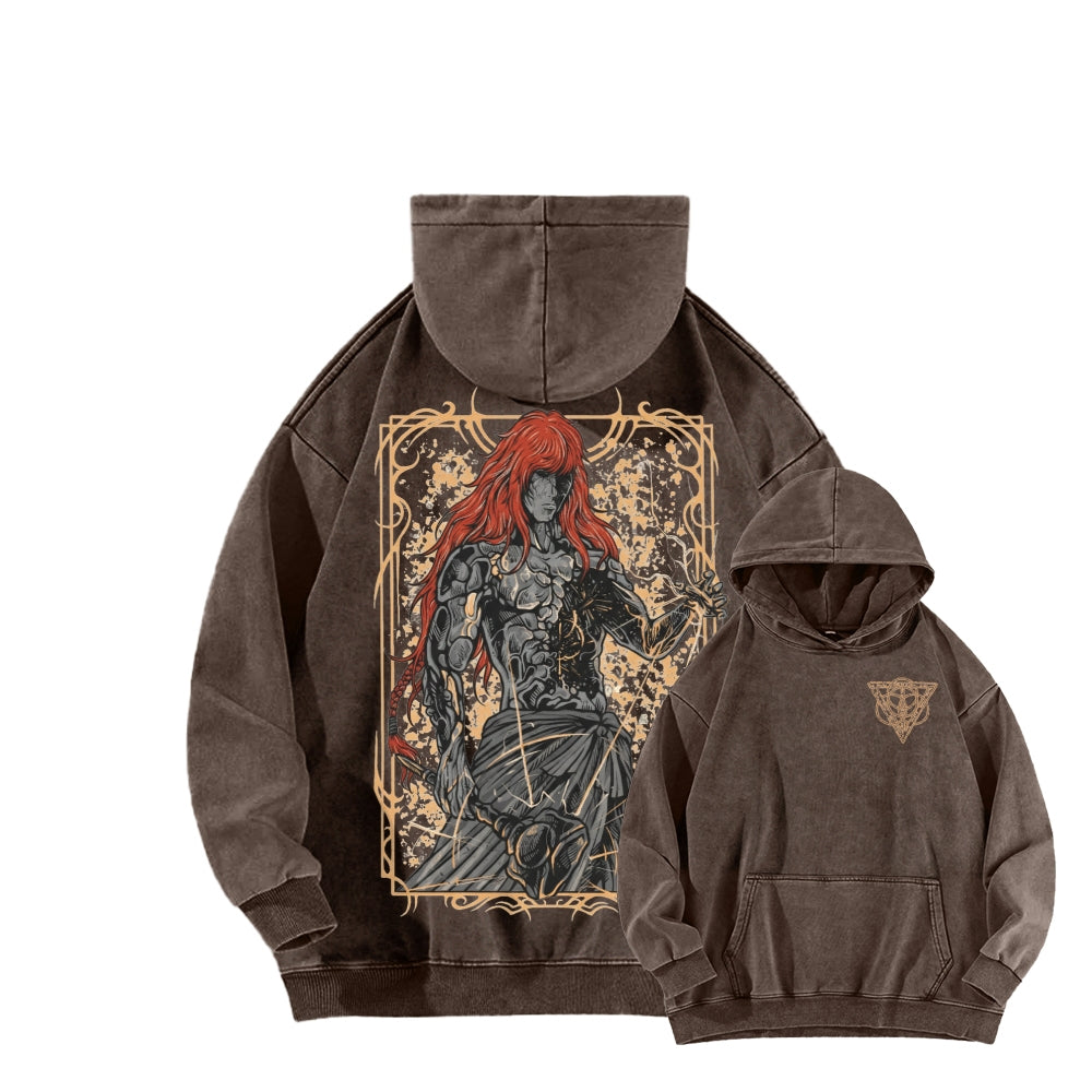 Elden Ring Unisex Washed Hoodie 2602011011