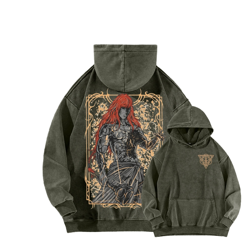 Elden Ring Unisex Washed Hoodie 2602011011