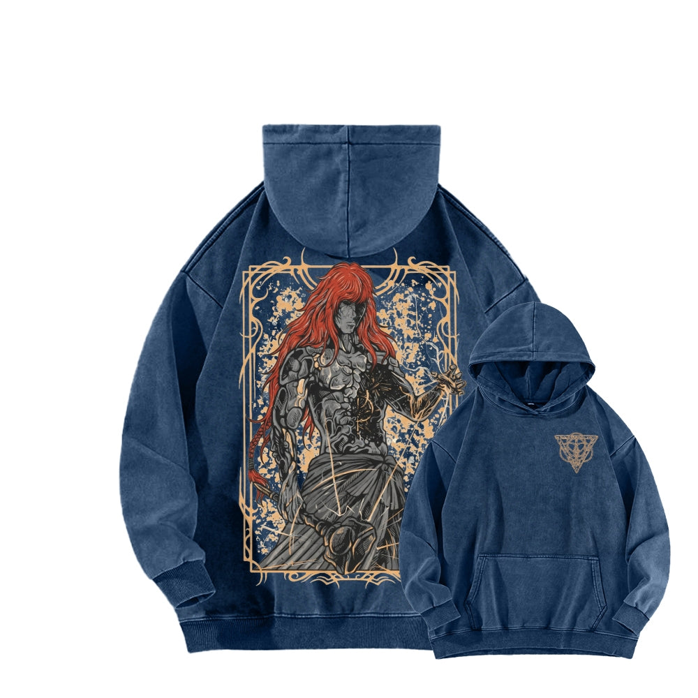 Elden Ring Unisex Washed Hoodie 2602011011