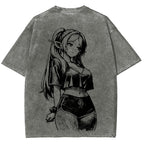 Frieren Unisex Fit Washed T-Shirt 2603002518