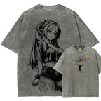 Frieren Unisex Fit Washed T-Shirt 2603002518