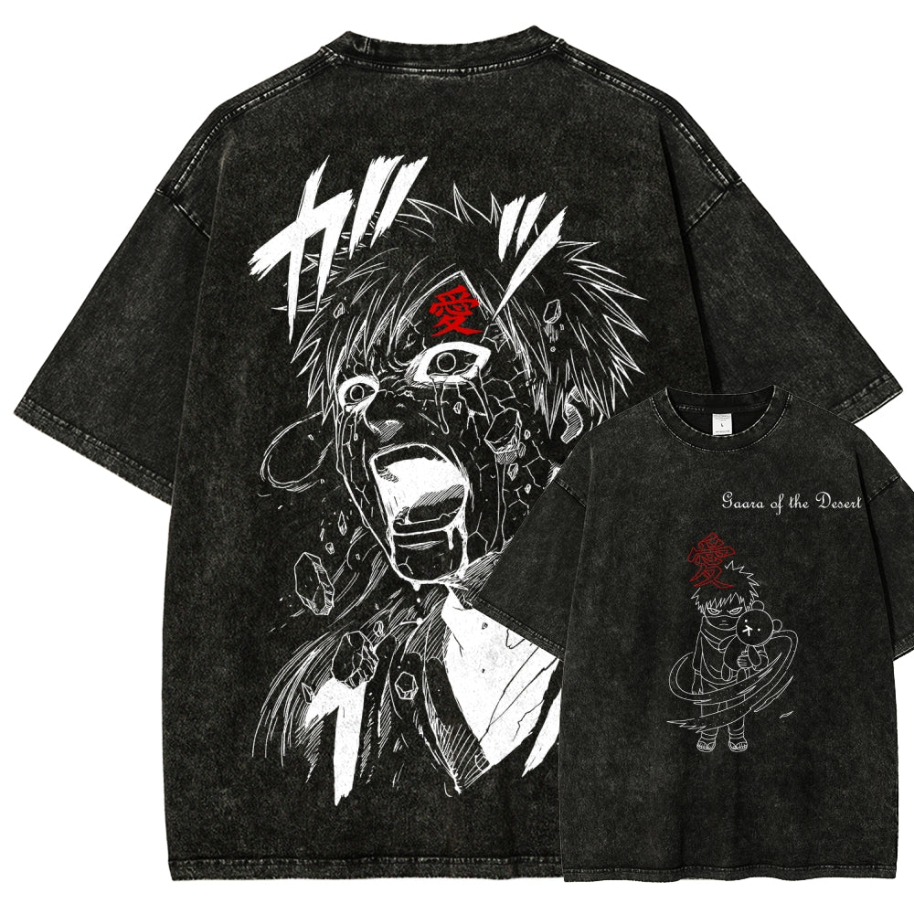 Naruto Unisex Fit Washed T-Shirt 2603003349