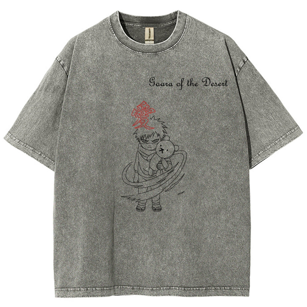 Naruto Unisex Fit Washed T-Shirt 2603003349