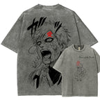 Naruto Unisex Fit Washed T-Shirt 2603003349