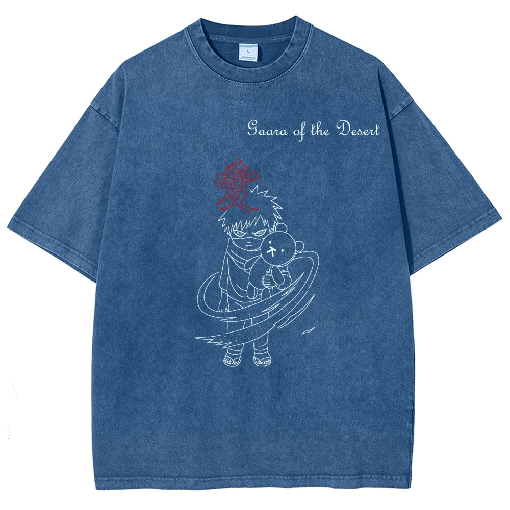 Naruto Unisex Fit Washed T-Shirt 2603003349
