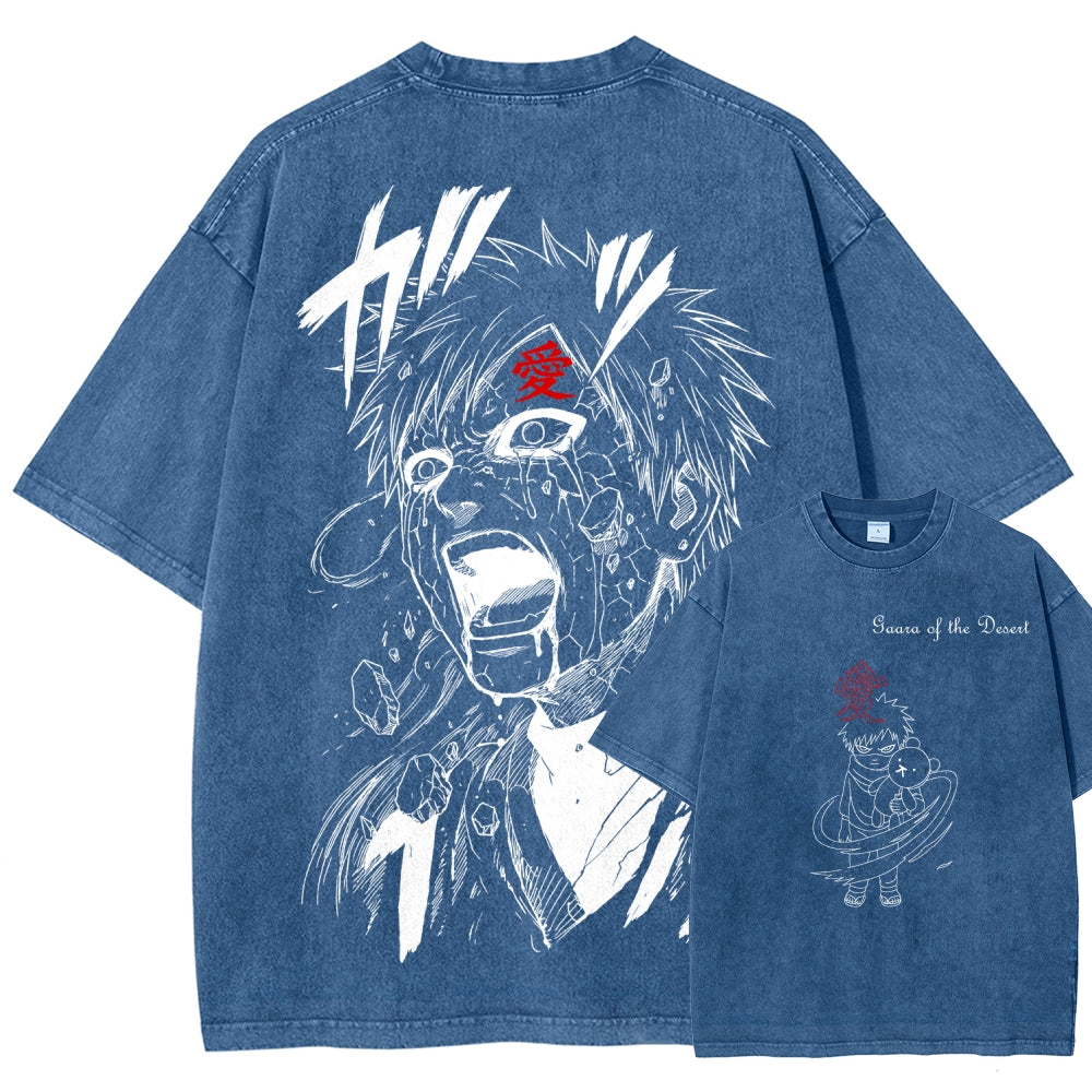 Naruto Unisex Fit Washed T-Shirt 2603003349