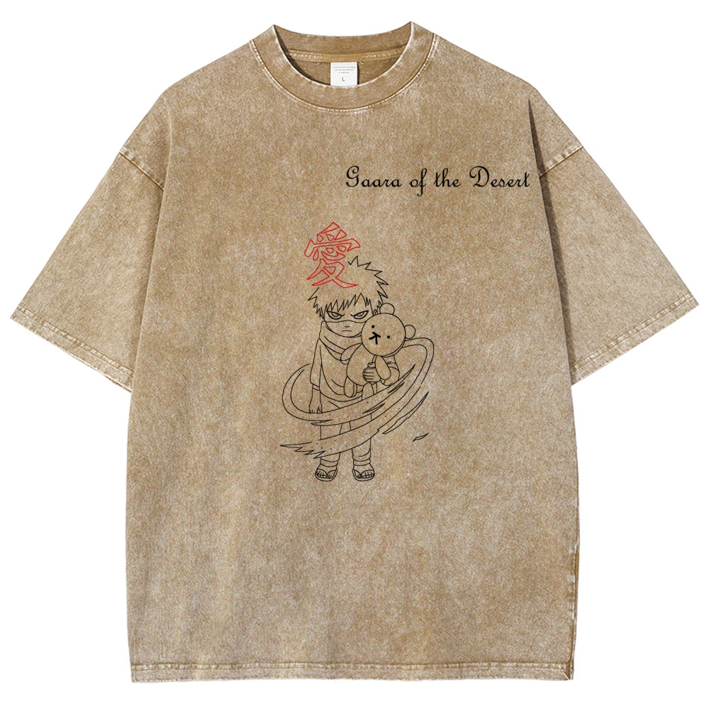 Naruto Unisex Fit Washed T-Shirt 2603003349