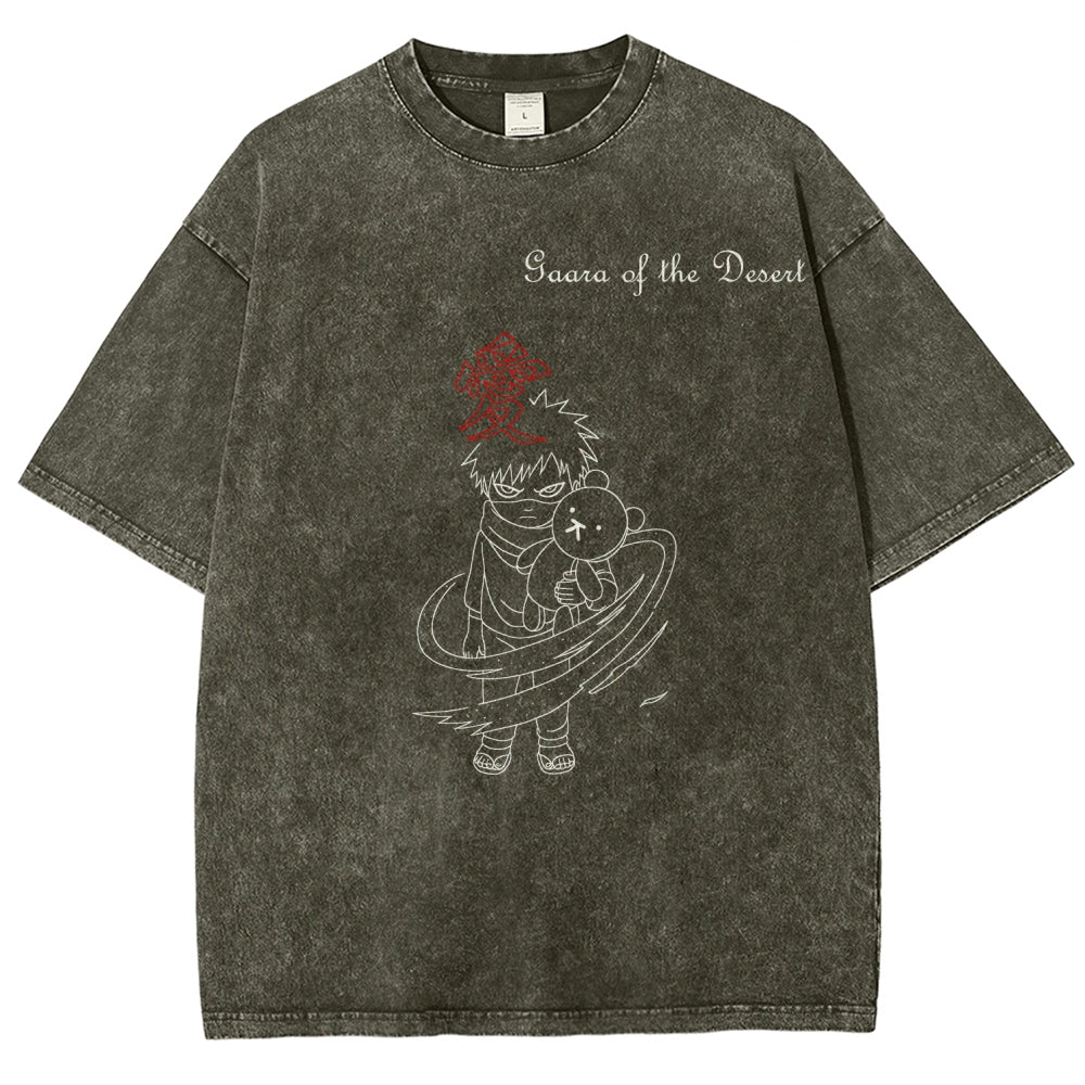 Naruto Unisex Fit Washed T-Shirt 2603003349
