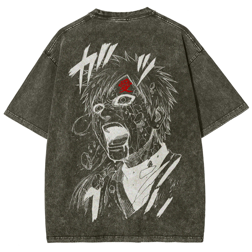 Naruto Unisex Fit Washed T-Shirt 2603003349