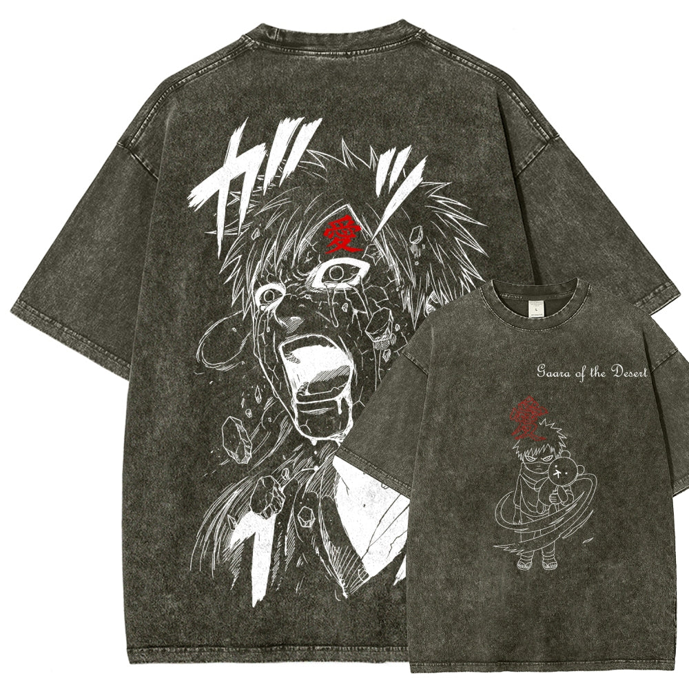 Naruto Unisex Fit Washed T-Shirt 2603003349