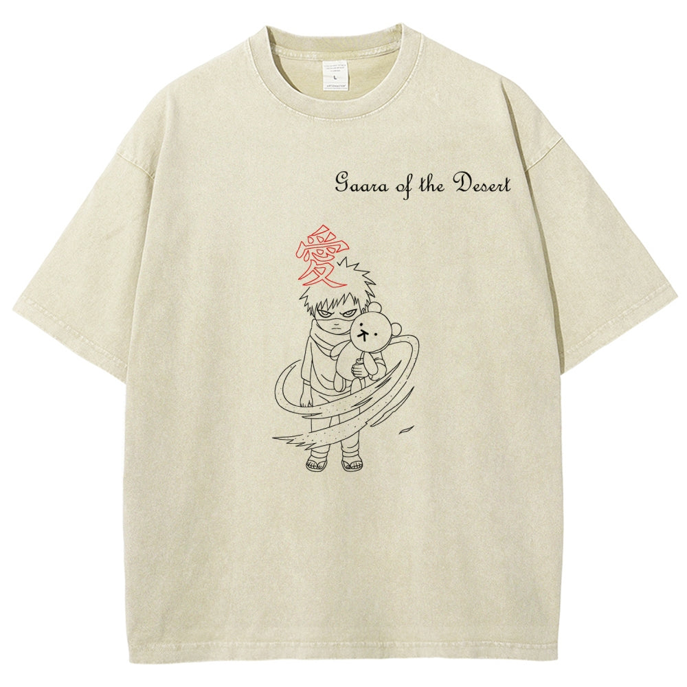 Naruto Unisex Fit Washed T-Shirt 2603003349