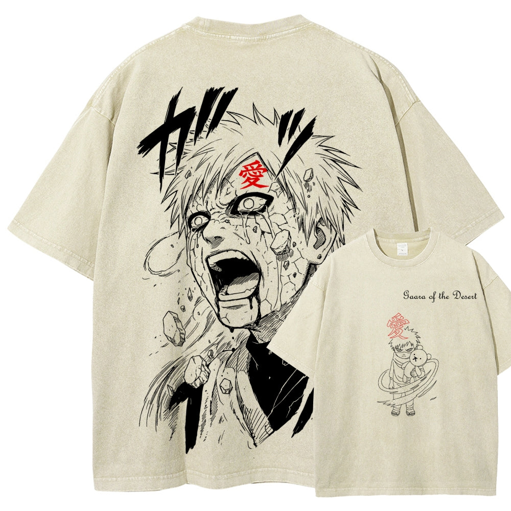 Naruto Unisex Fit Washed T-Shirt 2603003349