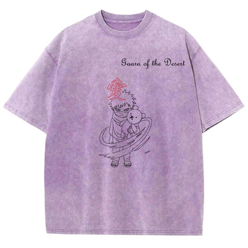 Naruto Unisex Fit Washed T-Shirt 2603003349