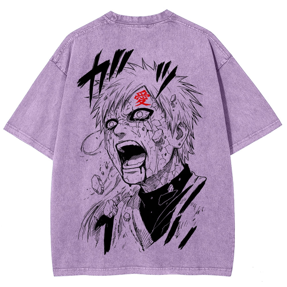 Naruto Unisex Fit Washed T-Shirt 2603003349