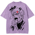 Naruto Unisex Fit Washed T-Shirt 2603003349